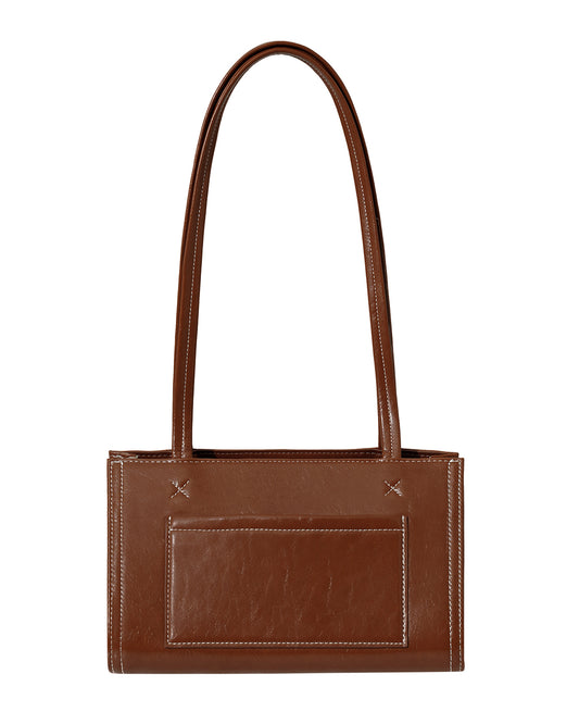 STAND OIL - Oblong bag Tiny / Brown