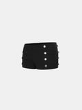 Sagittarius.A+ - Orelis Button Shorts / Black