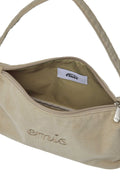 CORDUROY DAILY LONG HOBO BAG-BEIGE