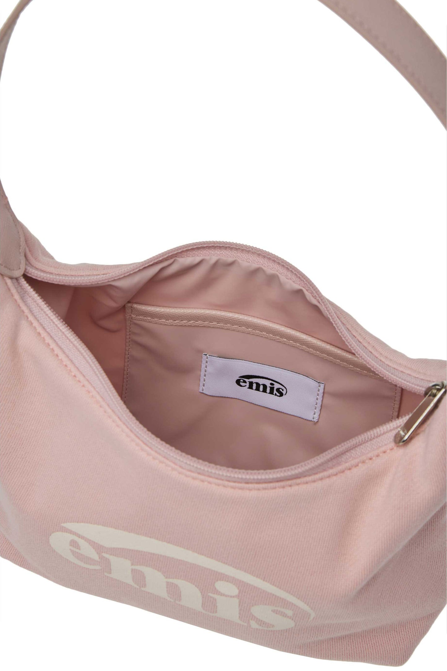 JERSEY HOBO BAG-PINK