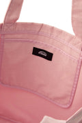 CORDUROY ECO BAG-PINK