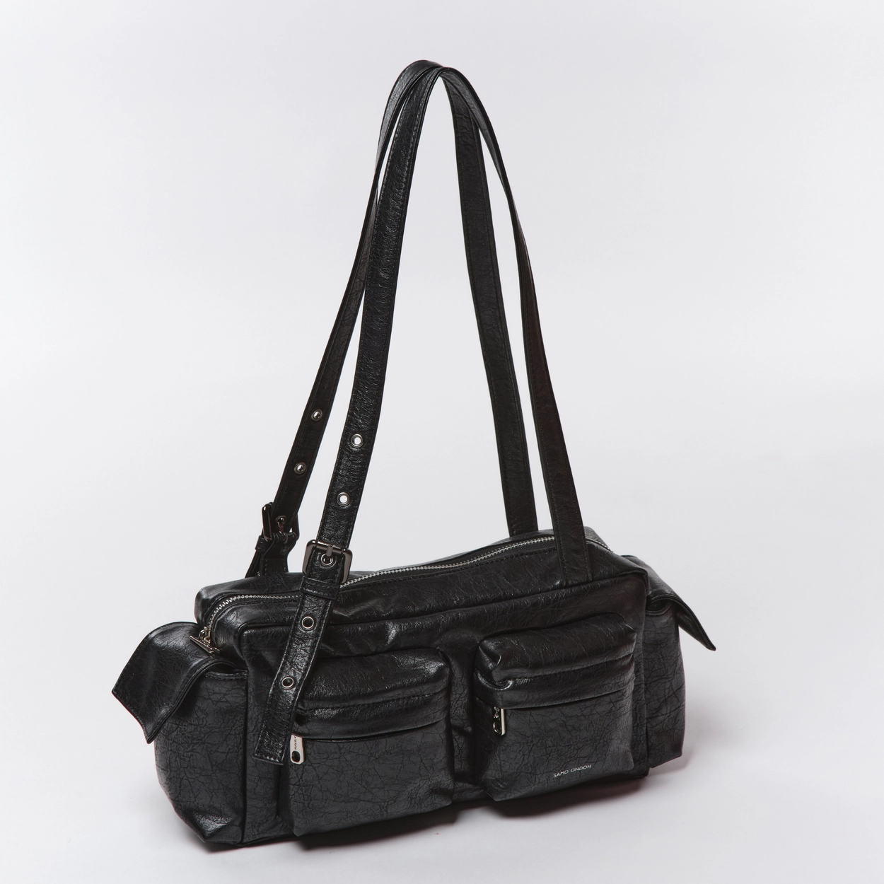 SAMO ONDOH Pocket Utility Bag M Savage Black | Koriah - Shop SAMO ONDOH Pocket Utility Bag M Savage Black | Koriah - Shop