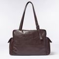 SAMO ONDOH - pocket utility bag L Goat Chocolate