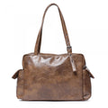SAMO ONDOH - pocket utility bag L baked tan
