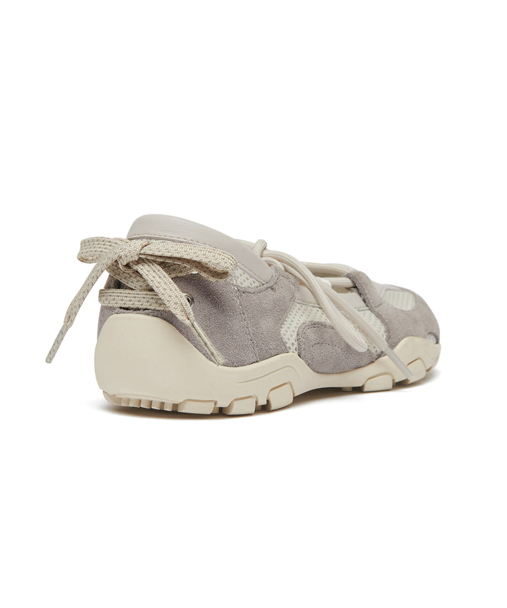 ROCKFISH WEATHERWEAR - NICOLE WEAVING LACEUP SNEAKERS V2 / BEIGE