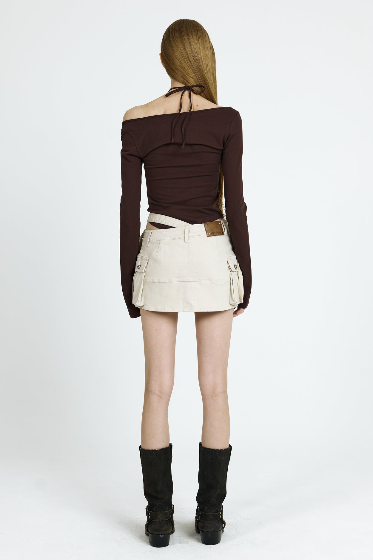 PAIN OR PLEASURE -  ORCHID TOP brown