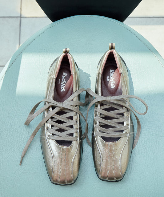 ROCKFISH WEATHERWEAR BLISS LACEUP SNEAKERS V2 - DARK SILVER