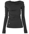 FLAREUP - Drape Long Sleeve / Black