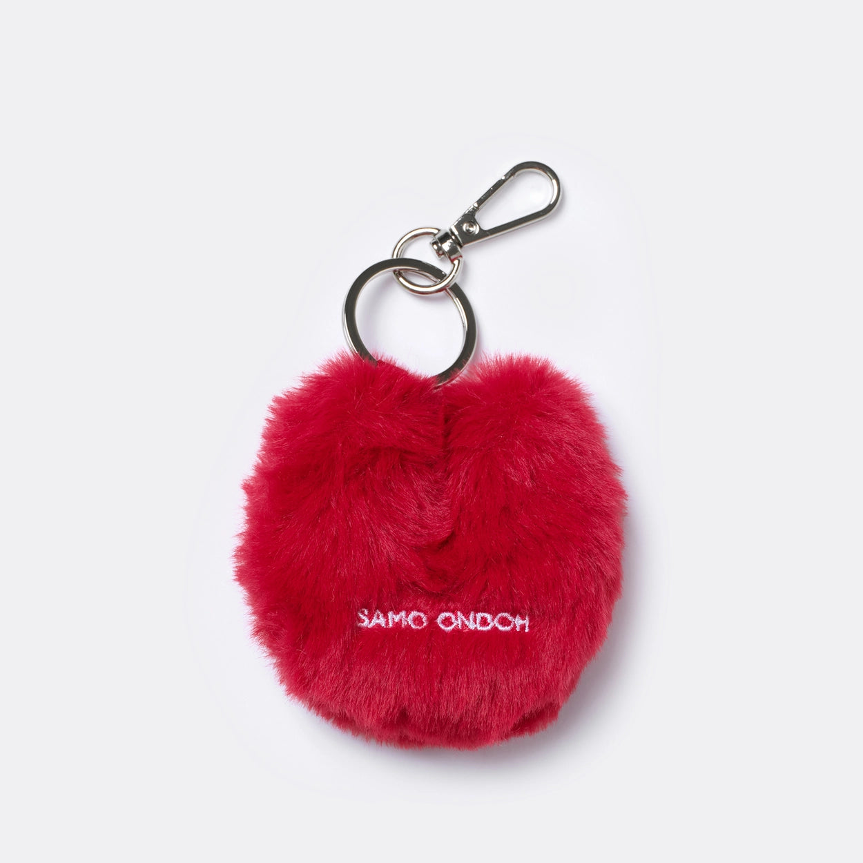 SAMO ONDOH - Tokiyom keychain eco fur red