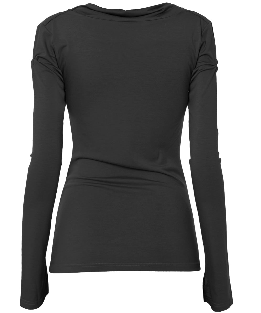 FLAREUP - Drape Long Sleeve / Black