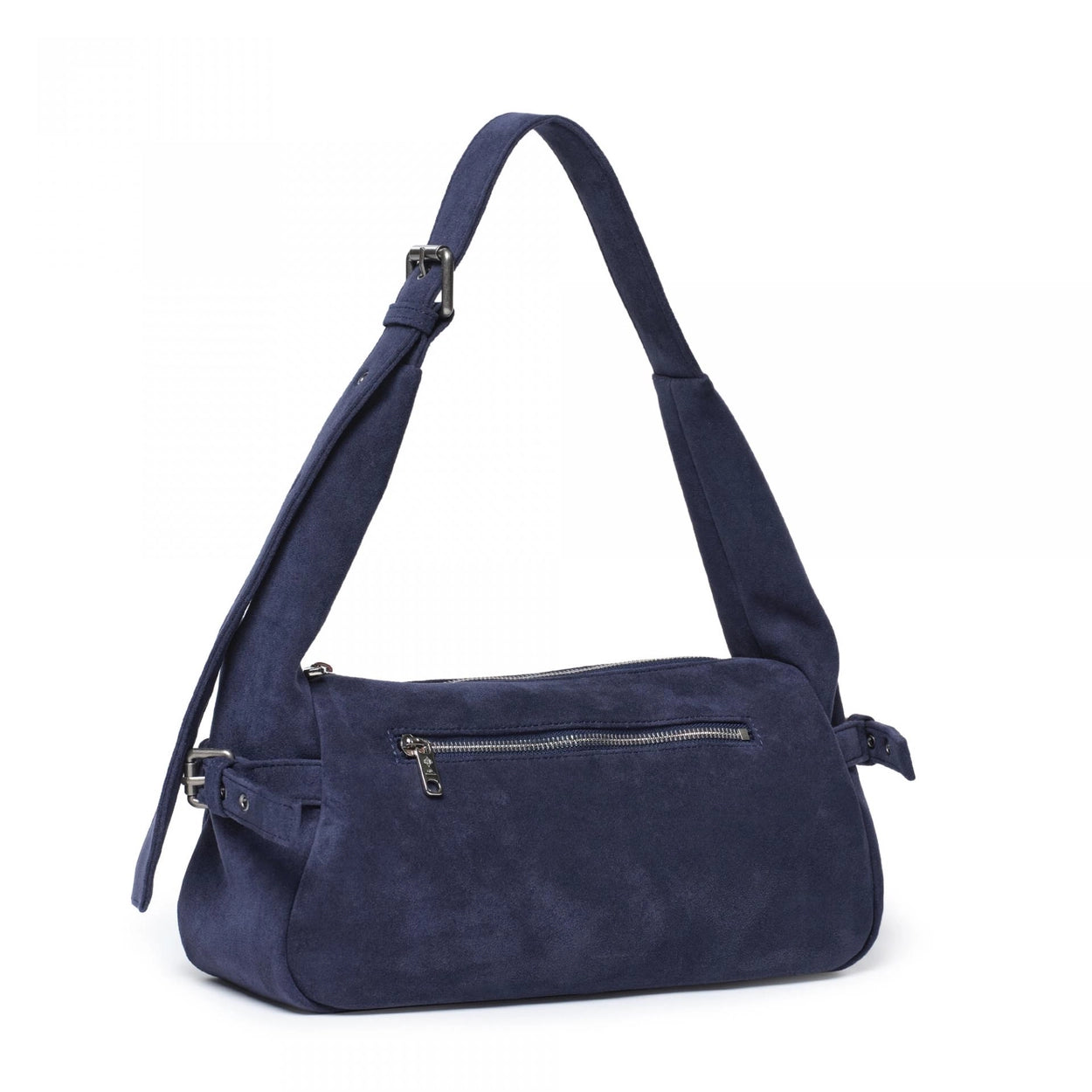 SAMO ONDOH - atta bag M suede navy