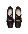 ROCKFISH WEATHERWEAR - BANDING BALLET FLATS / BROWN