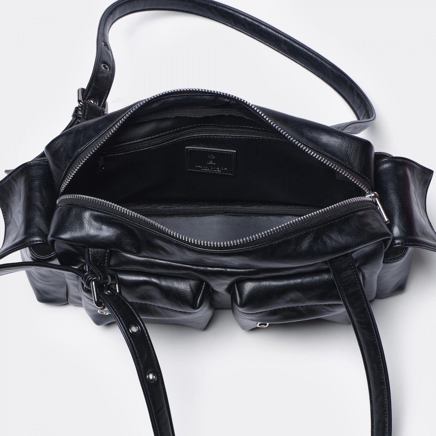 SAMO ONDOH - pocket utility bag M baked black (DISPATCH IN 48HRS)