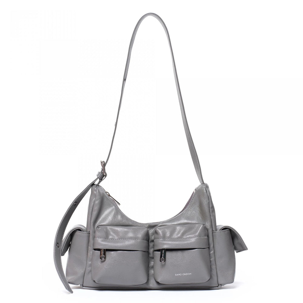 SAMO ONDOH - pocket mug bag M goat gray