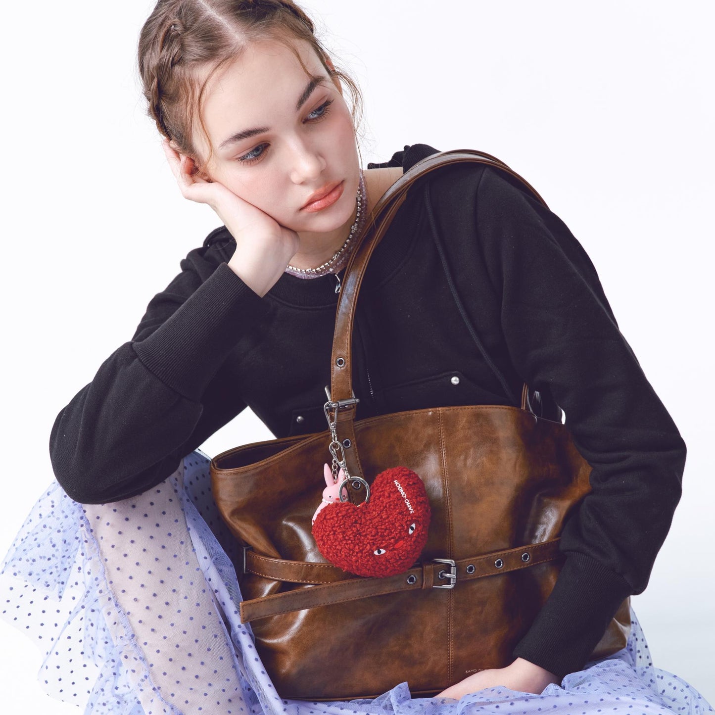 SAMO ONDOH - le belt bag L baked tan