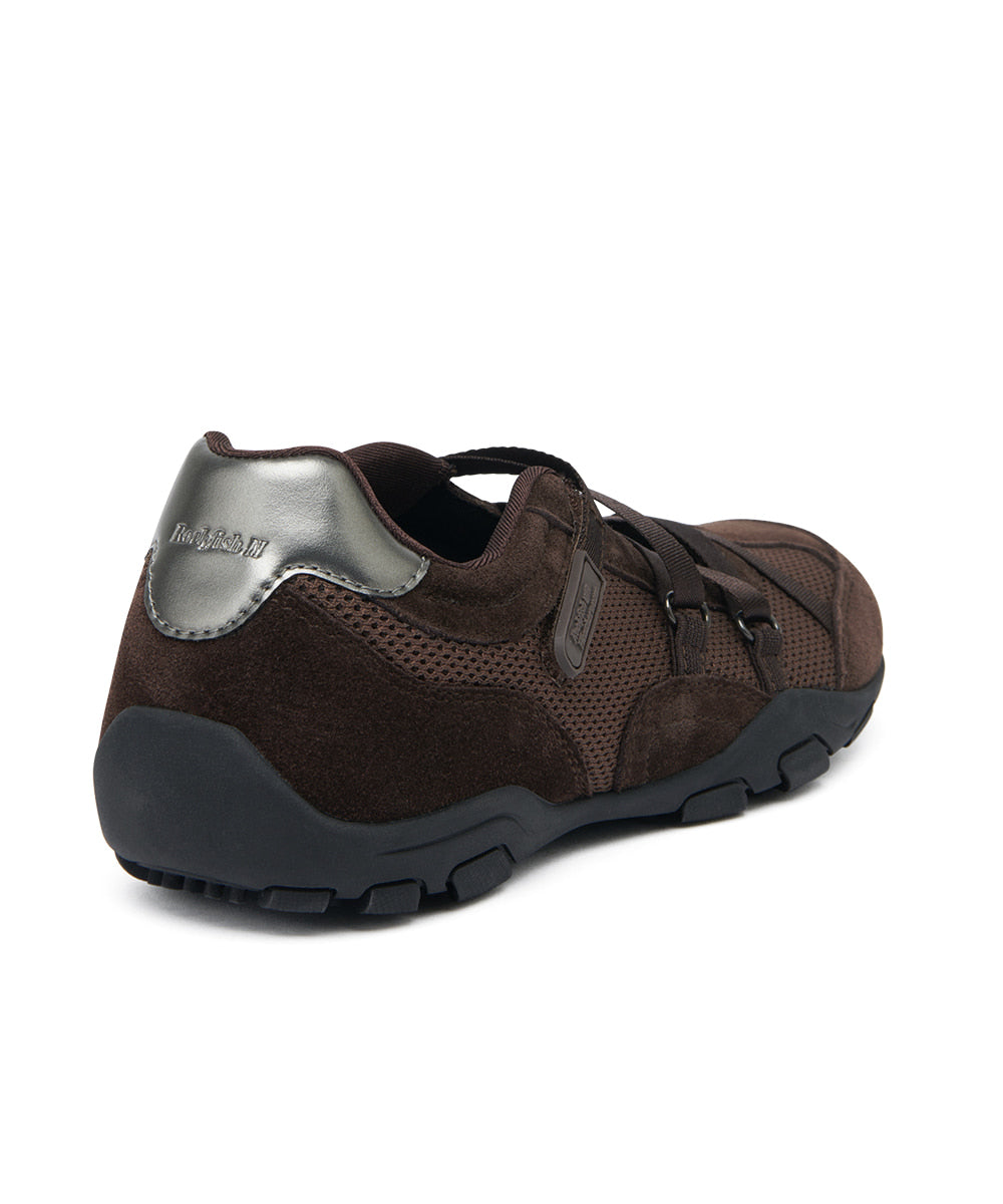 ROCKFISH WEATHERWEAR - ZANE X-STRAP SNEAKERS V2 / CHOCO