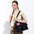 SAMO ONDOH - pocket utility bag L baked black