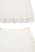 PAIN OR PLEASURE -  LYNN MINI SKIRT cream