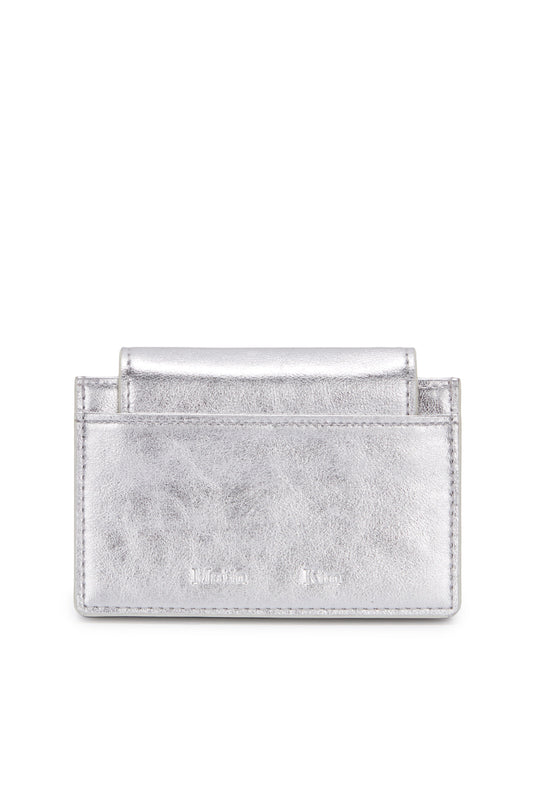 MATIN KIM - ACCORDION WALLET IN SILVER