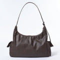 SAMO ONDOH - pocket mug bag L brushed chocolate (DISPATCH IN 48HRS)