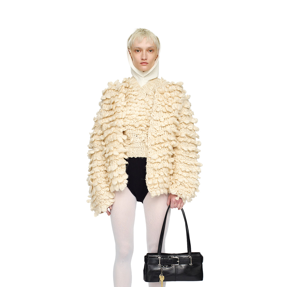 OSOI - SHOULDER BROCLE MINI [STONE BLACK] – KORIAH