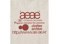 AEAE -  WEB LOGO CROP T-SHIRTS [OATMEAL]