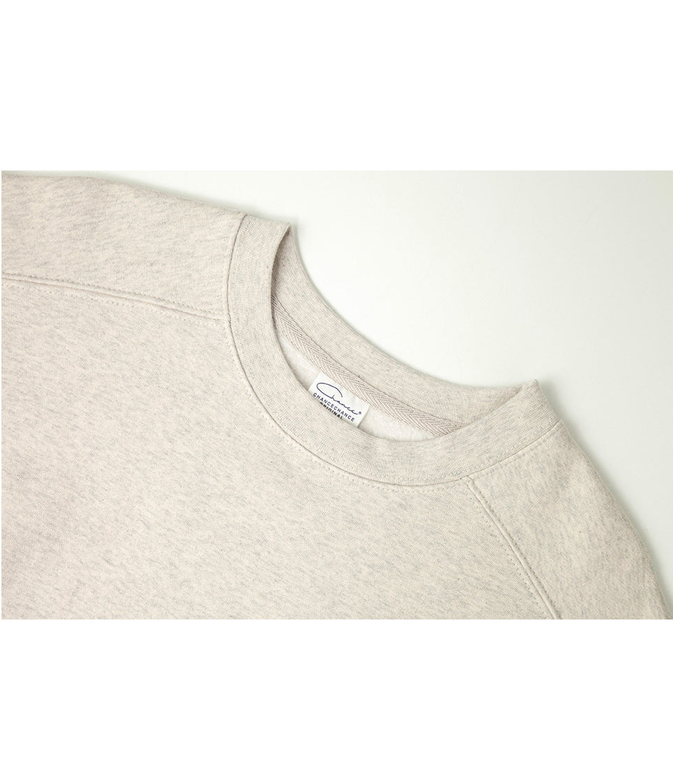 CHANCE CHANCE -  CEC SWEATSHIRT OATMEAL