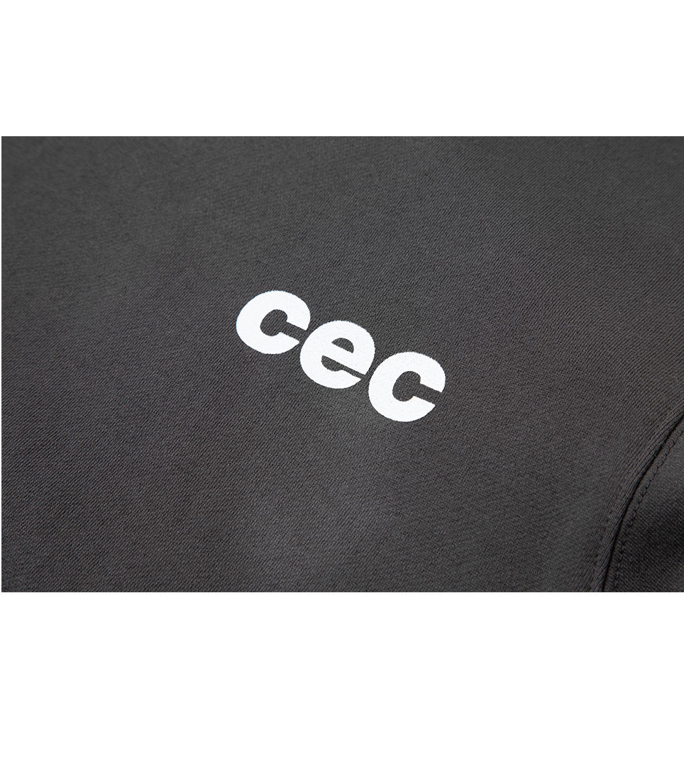 CHANCE CHANCE -  CEC HOODIE CHARCOAL