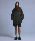 CHANCE CHANCE -  CEC ZIP-UP HOODIE CHARCOAL