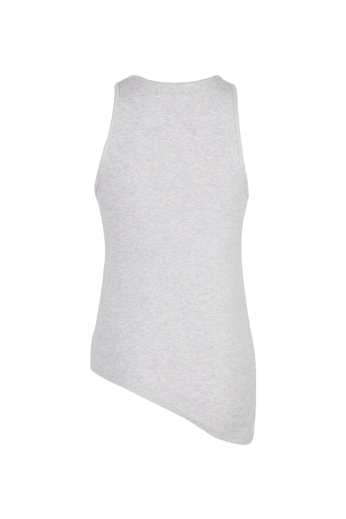 CERRIC -  ASYMMETRY SLEEVELESS / LIGHT GRAY