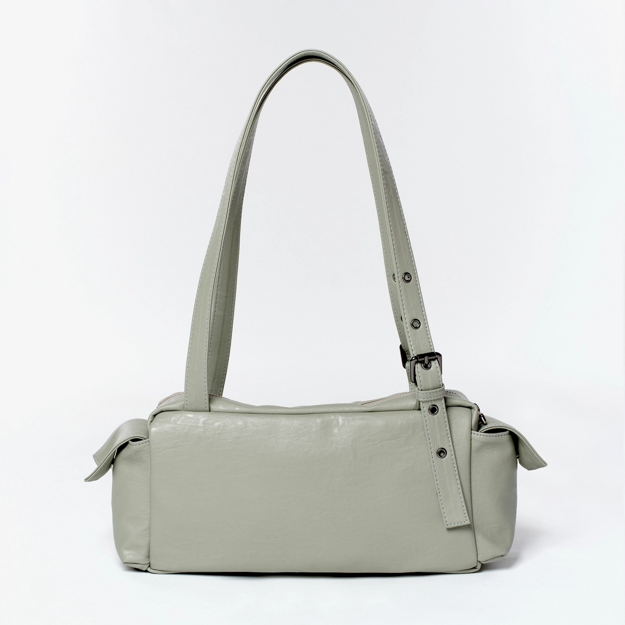 SAMO ONDOH - pocket utility bag M brushed mintgray