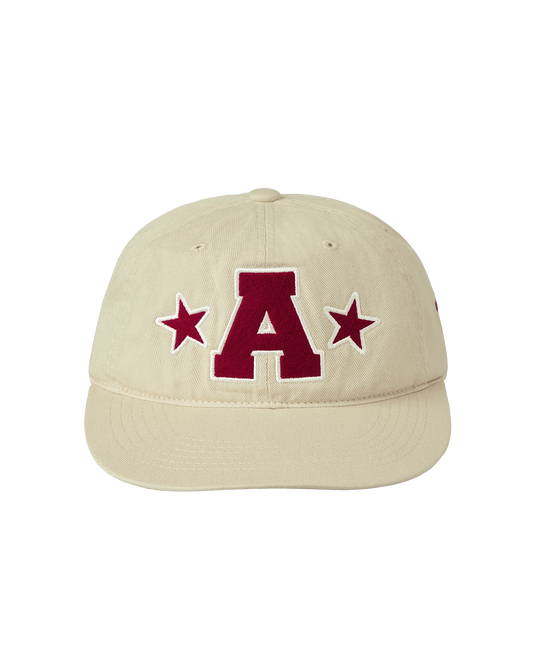 AEAE - WASHED CAPITAL LOGO CAP [ECRU]