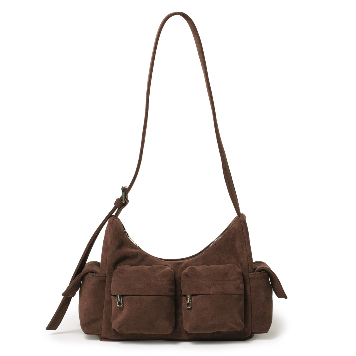 SAMO ONDOH - pocket mug bag M suede brown