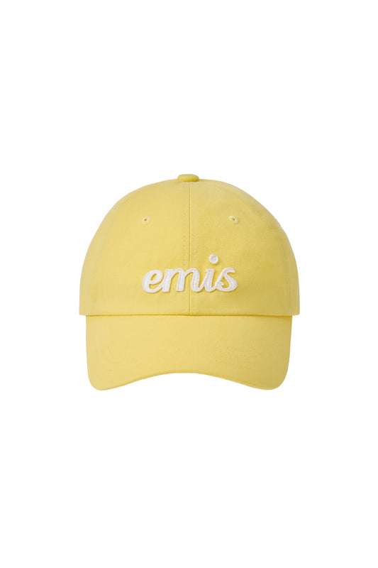 EMIS - APPLIQUE BALL CAP-YELLOW