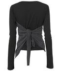 FLAREUP - Bustier Layered Long Sleeve / Black