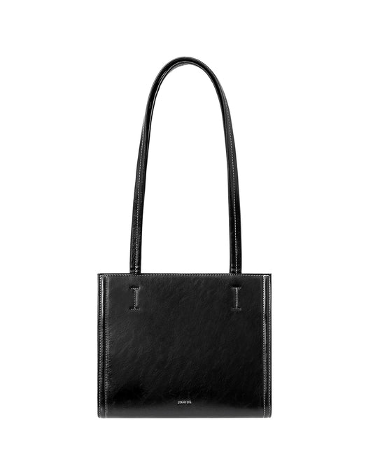 STAND OIL - Oblong Bag Mini / Stitch Black