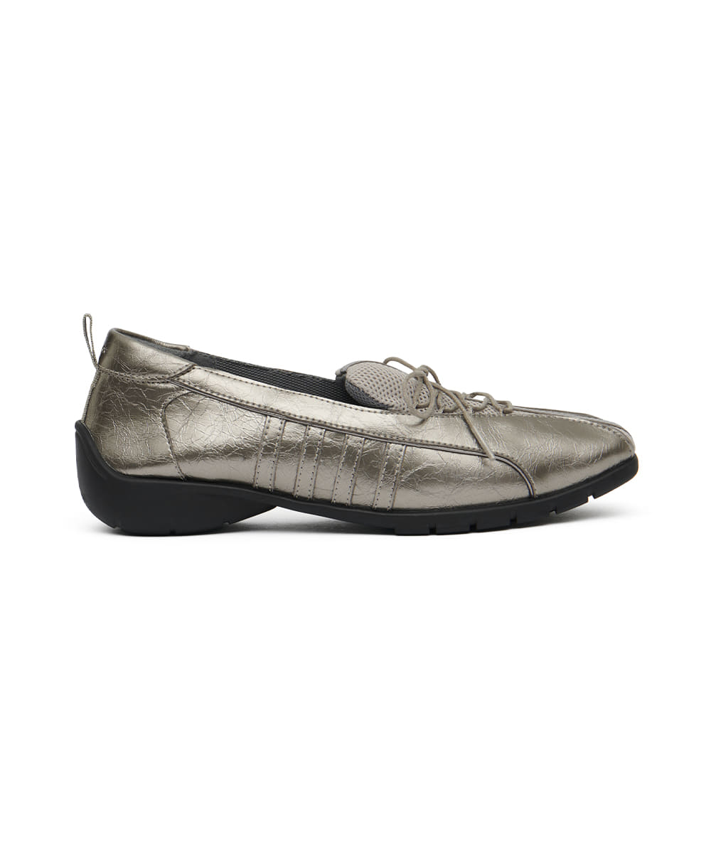 ROCKFISH WEATHERWEAR - BLISS SLIP-ON SNEAKERS - DARK SILVER