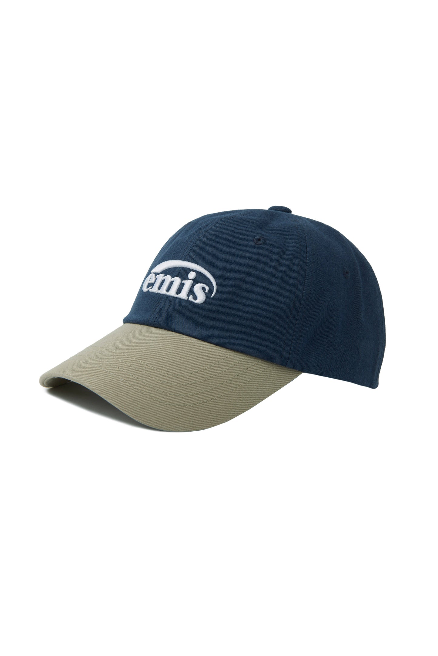 EMIS - NEW LOGO MIX BALL CAP BEIGE NAVY