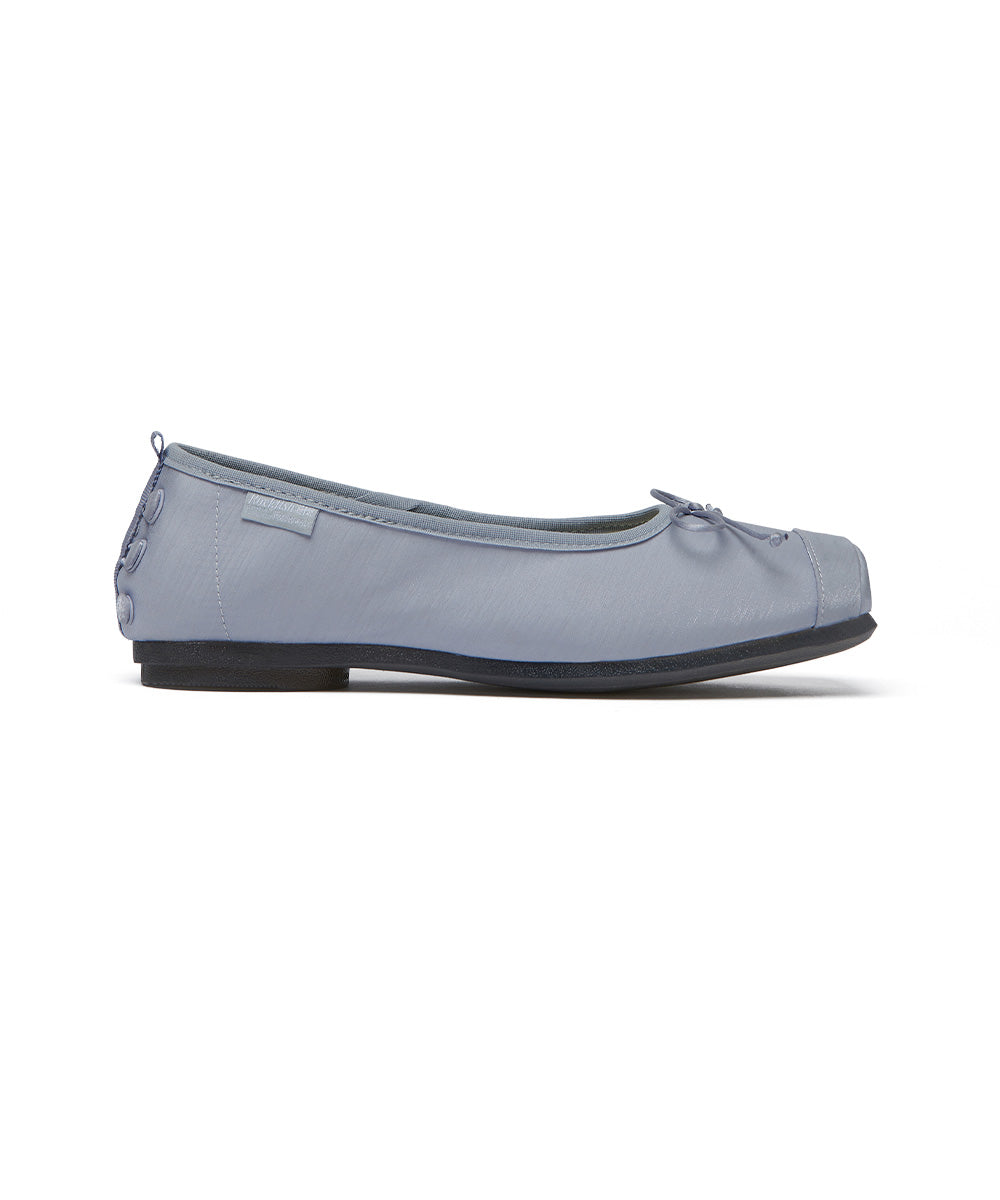ROCKFISH WEATHERWEAR - TOE CAP BALLET FLATS / BLUE