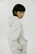 WAIKEI -  Maltese archive hood MELANGE WHITE