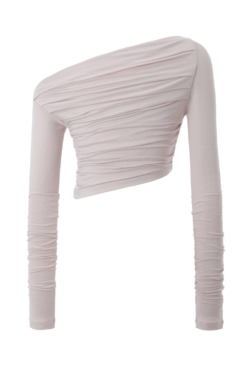 THREETIMES -  Drape top pink