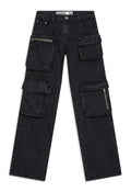 OPEN YY -  CARGO POCKET JEAN, BLACK