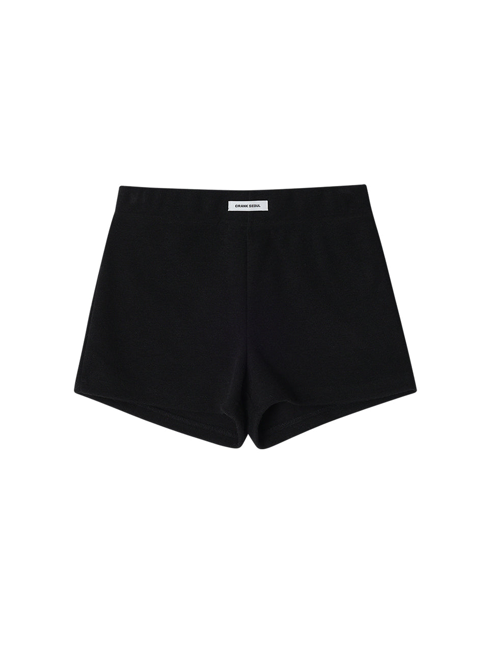 CRANK -  RIBBED MICROSHORTS_BLACK