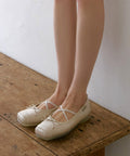 ROCKFISH WEATHERWEAR - TOE CAP BALLET FLATS / BEIGE
