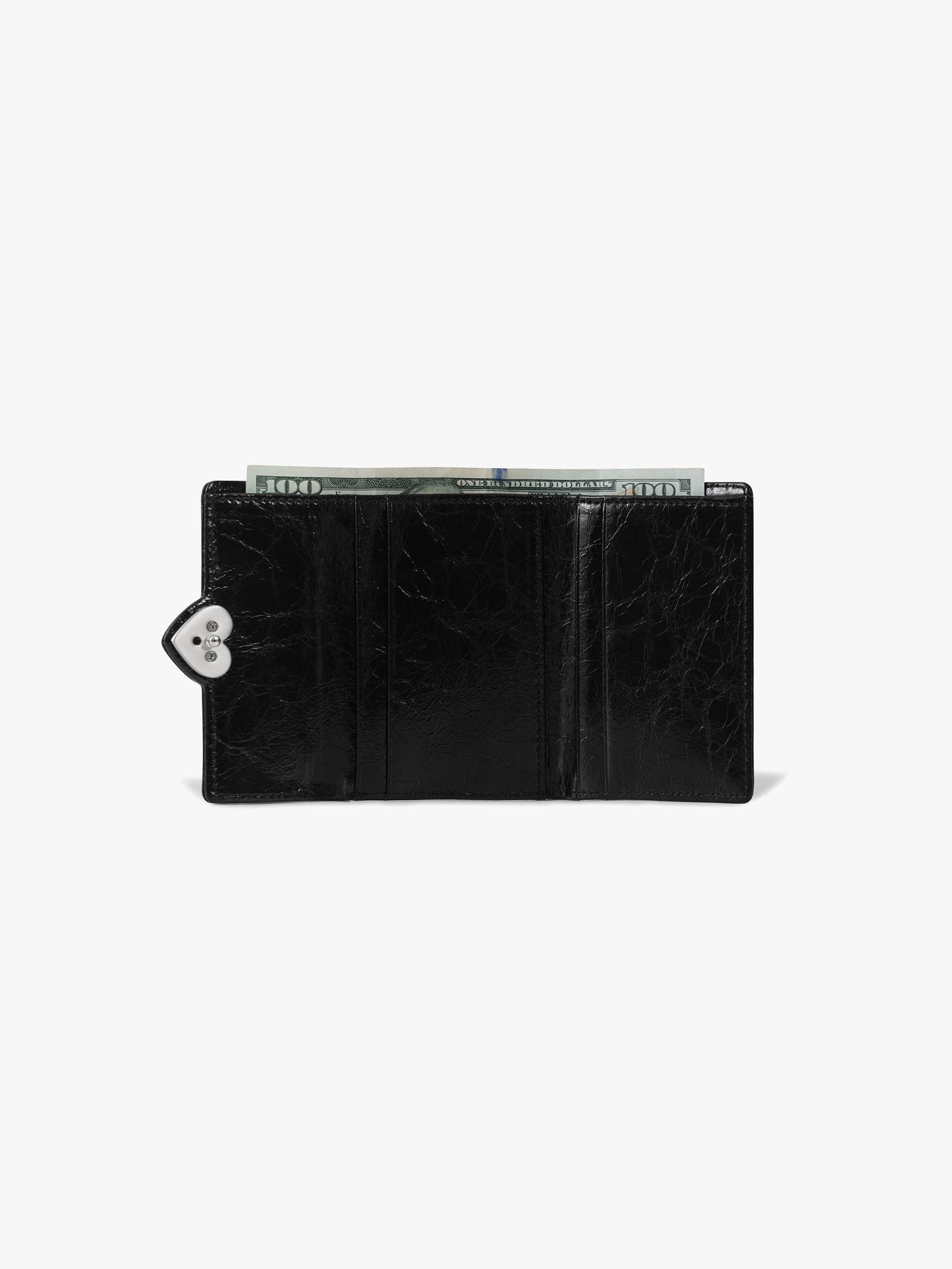 FENNEC - HEARTY FLAP WALLET - BLACK (24/3 Dispatch)