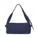 SAMO ONDOH - atta bag M suede navy