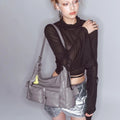 SAMO ONDOH - pocket mug bag L goat gray