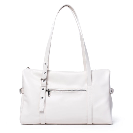 SAMO ONDOH - museum bag L goat cream