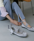 ROCKFISH WEATHERWEAR - TULE MARYJANES / GREY