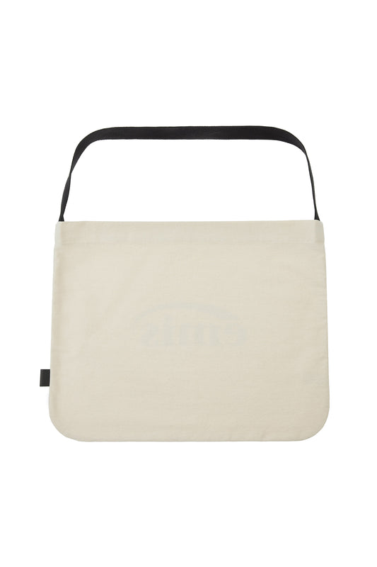 NEW LOGO COTTON ECO BAG-ECRU